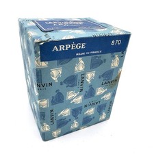 1950s - 60s LANVIN Paris Arpege Extrait Perfume New SEALED In Box Number 870 picture