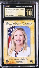 2023 Fascinating Cards 118th US Congress Marjorie Taylor Greene #229 CGC 10 picture