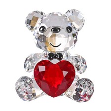 DOJOZ Crystal Teddy Bear Figurine White picture