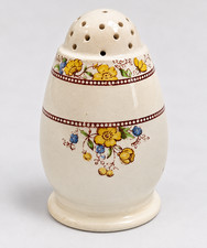 Vintage Copeland England Buttercup Floral China Salt /Pepper Shaker 3