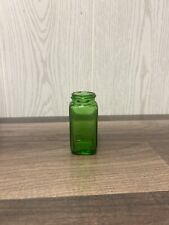 Vintage Green Owens Glass 2oz Duraglas Apothecary Medicine Bottles jar 3.5'' picture