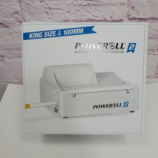 POWEROLL 2 Electric Cigarette Machine - King Size & 100mm NEW picture