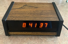 Heathkit Benton Harbor GC-1005 Digital Alarm Clock Panaplex Neon Display - Works picture
