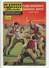 CLASSICS ILLUSTRATED #45 Tom Brown's School Days by T. Hughes (HRN 161) Vintage picture