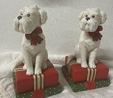 2VTG Schmid Christmas DOG MusicBox Doggie In The Window 1984 Gordon Fraser Works picture