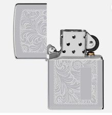 Zippo Regular Chrome Venetian, Item 352/ #26 picture