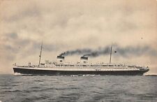 Ship Italian Line SS Rex Steamer Steamship 1934 Postcard picture