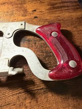 Vintage Millers Falls No 48 Hacksaw with Permaloid Tenite Red Handle picture