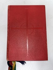 Benziger Brothers Roman Missal Large Red Hardcover with Multicolor Ribbons picture