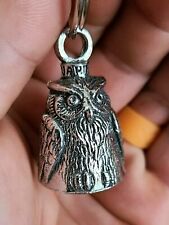 OWL Guardian Bell of Good Luck Gift Set Fortune Lucky Charm Keychain picture