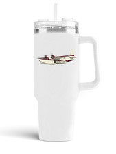 Grumman G-73 Mallard Stainless Steel Quencher Tumbler - 40oz. picture
