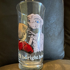 Pizza Hut E.T. Limited Edition Collector's Series Glass 