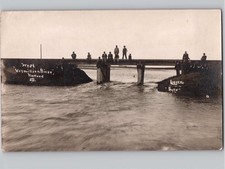 c1910 West Vermillion River Bridge Howard South Dakota SD RPPC Real Photo Postca picture