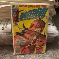 Daredevil 181 / Death of Elektra / 1982 / Newsstand picture