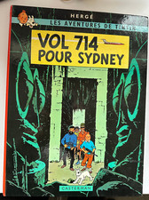 Hergé Tintin Vol 714 pour Sydney 1st early 