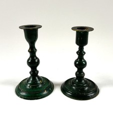 April Cornell Candlesticks VTG 1990s Hand Painted Prototype picture