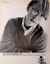 Polaroid Swinger Camera Get Him Something Christmas Print Ad 1967 LIFE Dec 15 picture