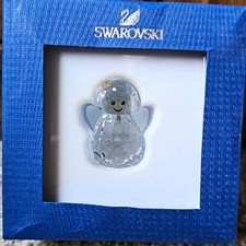 Swarovski Rocking Angel Clear Crystal Figurine 1054572 Boxed Made in Austria picture