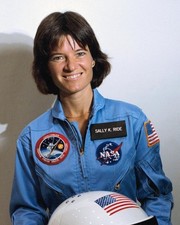 1983 NASA Astronaut Sally Ride - 8x10 Photo On 8.5x11 #4183 picture