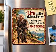 Motivational Quote Fridge Magnet Vintage Retro Inspirational Wisdom Gift Decor picture