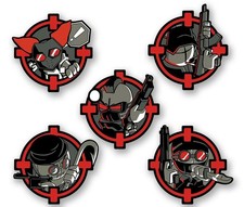 MADNESS Project Nexus Madness Combat Scope Enamel Pins picture