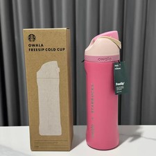 NEW Starbucks X Owala FreeSip Water Bottle 2026 Limited Edition 24oz -Pink picture