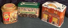 Vintage Hershey’s Lot of 3 Collectible Advertising Tins Yrs 1995 2002 2002 picture