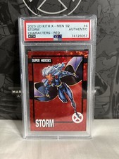 KITH X-Men *Limited* 1 of 100 - Storm (RED) Marvel Upper Deck Card Super Rare picture
