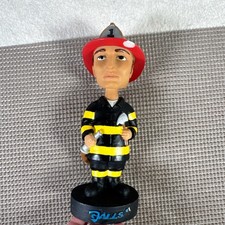 Galls Firefighter Bobblehead Figurine Black Yellow Red 7.5