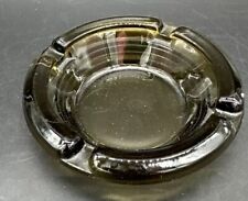 VTG Mid century ribbed smoke glass ashtray picture