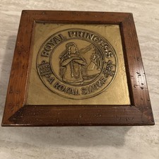 Vintage Cigar Box Royal Princess Advertising Tobacco Box picture