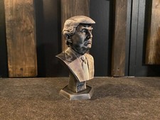 Donald Trump Silver Statue 7 INCHES TALL picture