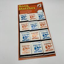Vintage BANG Matches - Store Display - Novelty Item / Trick Matches picture