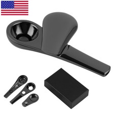 Portable Smoking Pipe Magnetic Metal Spoon Silver With Gift Box for Men Gift S++ picture