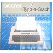 Vintage Brother Type-a-graph Typewriter Model BP-30 Hard Case Tested and Working picture