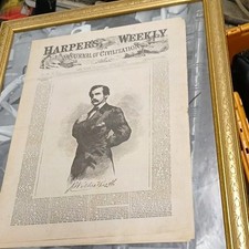 Harper's Weekly Journal of Civilization April 29, 1865 Issue John Wilkes Booth picture