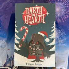 Disney Parks 2026 Christmas Holiday Star Wars Santa Darry Vader Plush Toy New picture