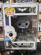 Funko Pop The Dark Knight Trilogy 37 The Joker Bank Robber Vaulted NIB RARE VHTF picture