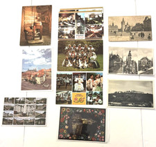 11 Czech Republic Postcards 2 Posted w/ Stamps 1 Undivided Prague picture