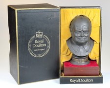 Royal Doulton Winston Churchill Centenary bust, copy #10 of 750, original box picture
