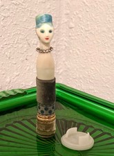 RARE Vintage Revlon Couturine Doll Lipstick Case 0545 Lady w/Stand 1961  picture