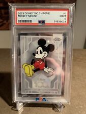 2023 Topps Chrome Disney 100 Mickey Mouse PSA 9 picture
