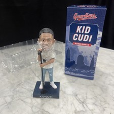 2023 Cleveland Guardians Kid Cudi Bobblehead Scott Mescudi w/ Box Indians MLB picture