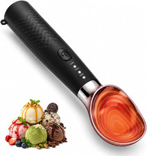 Heated Ice Cream Scoop Electric Rechargeable with 3 Temp Levels Kitchen Dessert picture