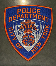 NEW YORK CITY Police NY Knicks 2026 Champions Novelty Collectible Patch picture