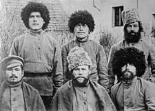 Russian prisoners of war during World War I ca 1914-1915 Old Photo picture