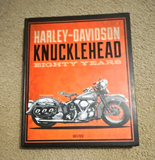 Harley-Davidson Knucklehead Eighty Years by Greg Field Hardcover Book picture