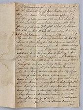 1796 antique DEED chester co pa ED BARTHOLOMEW potters township DAVIDSON & IRWIN picture