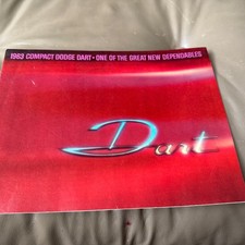 1963 Dodge Dart 12-page Deluxe Large Original Sales Brochure Catalog picture