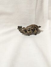 Miniature Antique Viennese Bronze Pig With Clover  picture